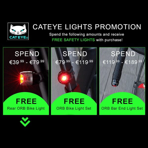 Cycle Tribe Cateye Volt 400XC/Rapid Mini Light Set
