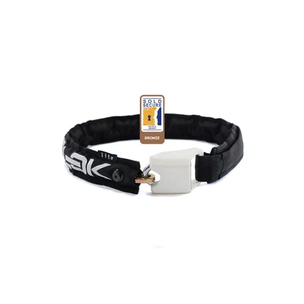 Cycle Tribe Colour Black-White Hiplock Lite Wearable Chain Lock