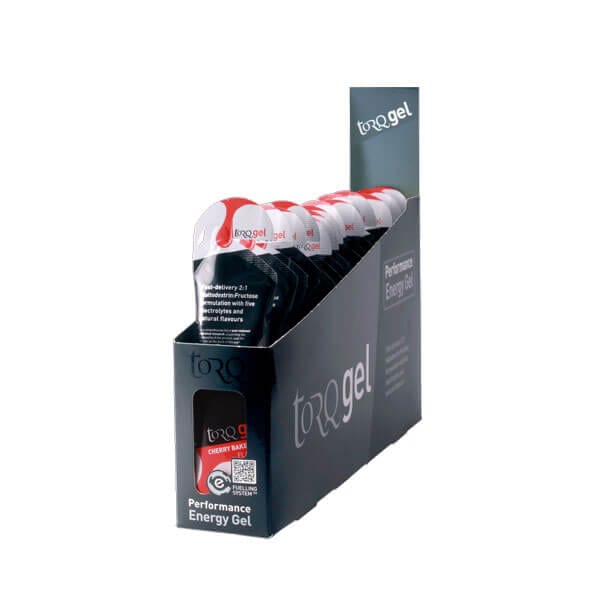 Cycle Tribe Colour Cherry Bakewell Torq Energy Gels