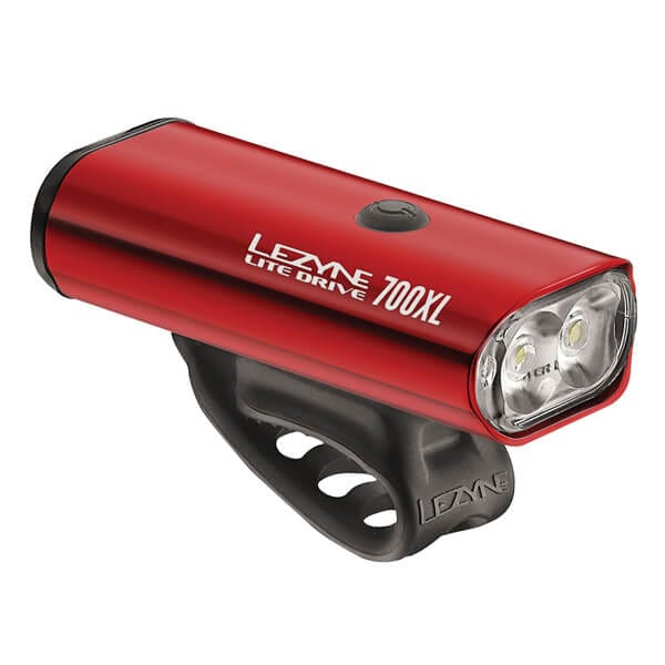 Cycle Tribe Colour Red Lezyne Lite Drive 700 Front Light