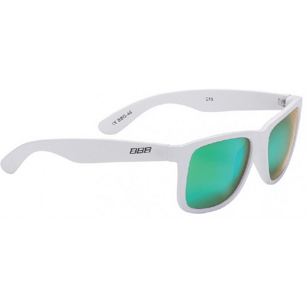 Cycle Tribe Colour White BBB BSG-4611 Street Smoke/PZ Sunglasses