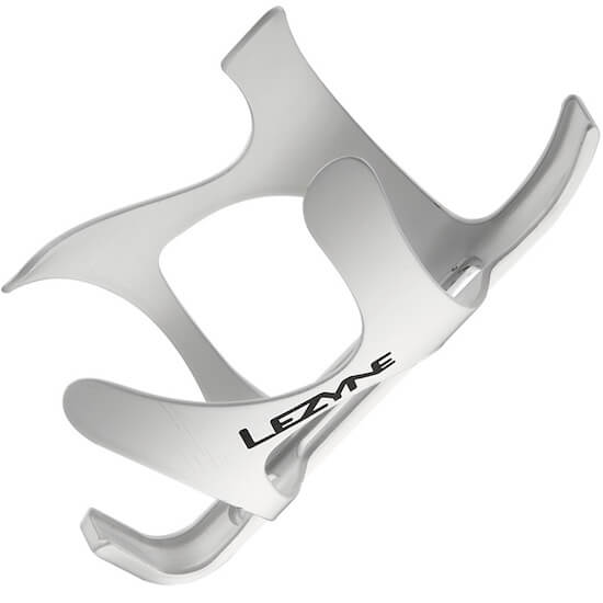 Cycle Tribe Colour White Lezyne CNC Bottle Cage