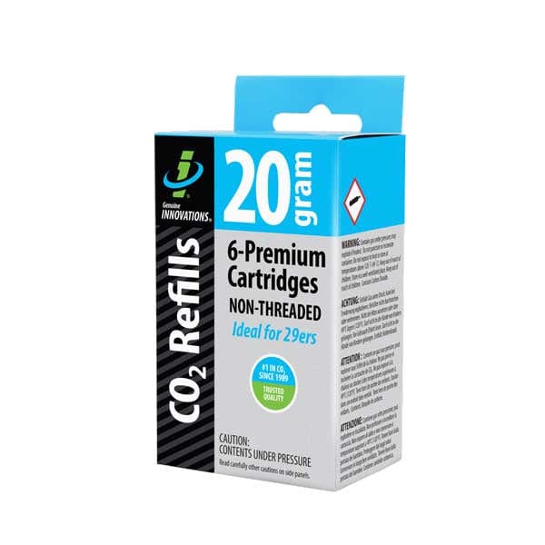 Cycle Tribe Genuine Innovations 20G Threaded C02 Cartridges