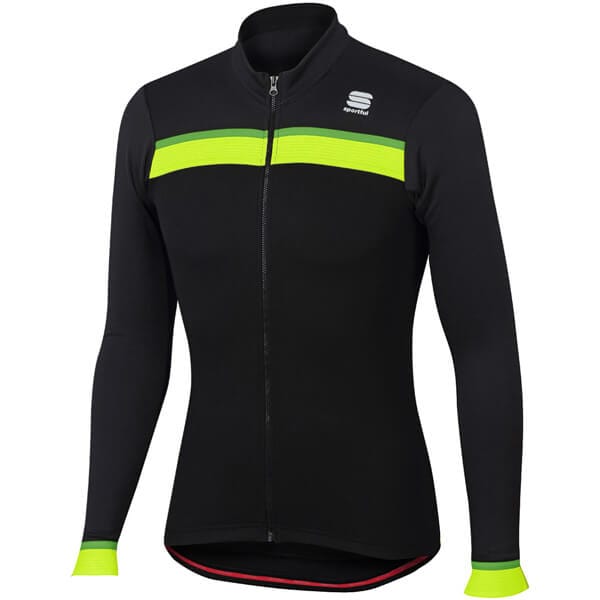 Cycle Tribe Product Sizes Black / 2XL Sportful Pista Thermal Long Sleeve Jersey