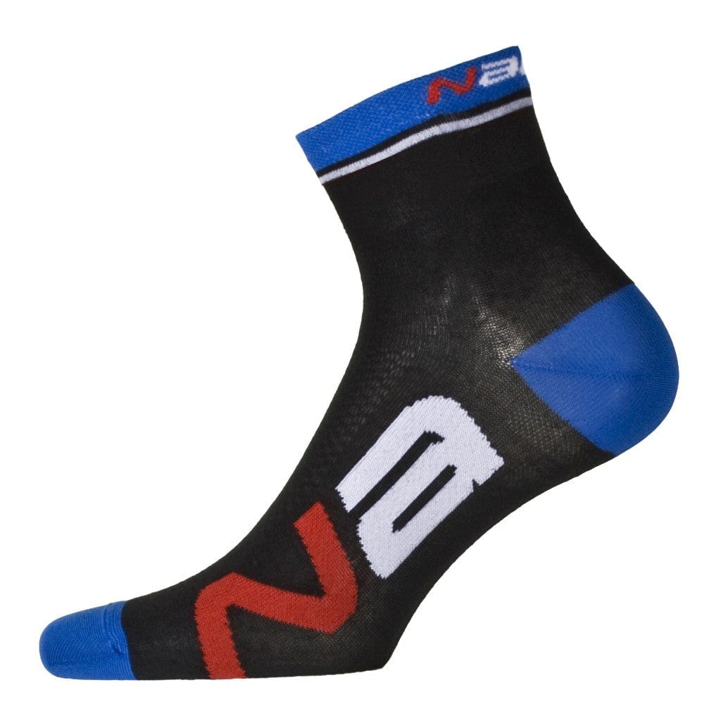 Cycle Tribe Product Sizes Black-Blue / L Nalini Logo Cycling Socks