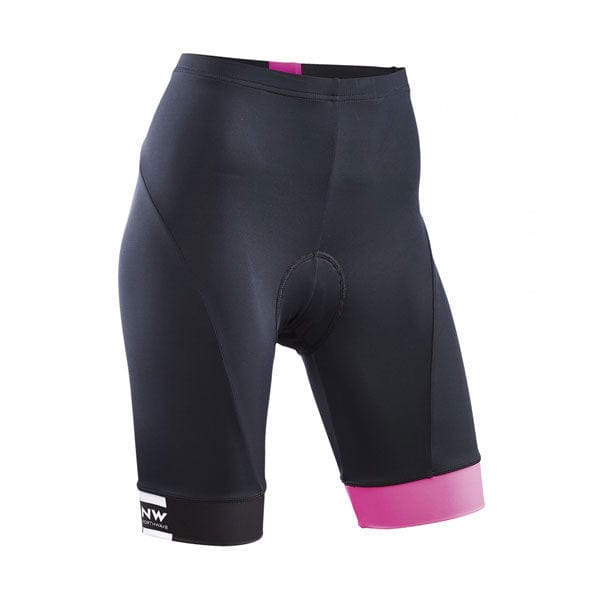 Cycle Tribe Product Sizes Black-Pink / L Northwave Logo Woman 3 Shorts