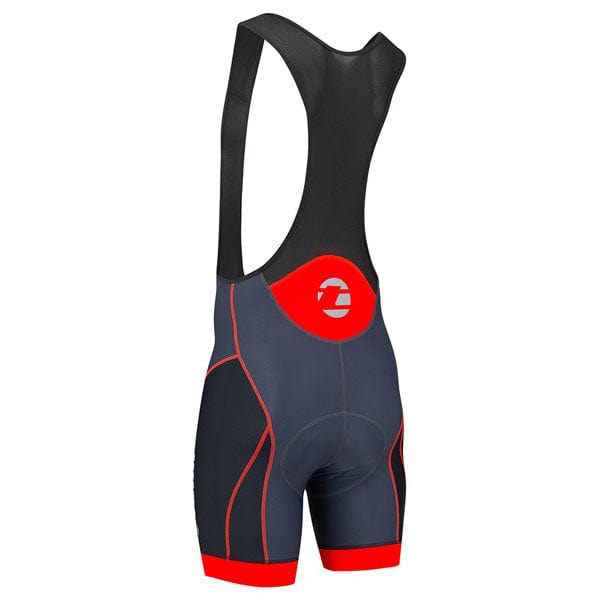 Cycle Tribe Product Sizes Black-Red / 2XL Tenn Mens Viper Plus Bib Shorts