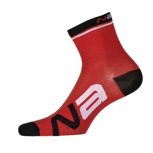 Cycle Tribe Product Sizes Black-Red / L Nalini Logo Cycling Socks