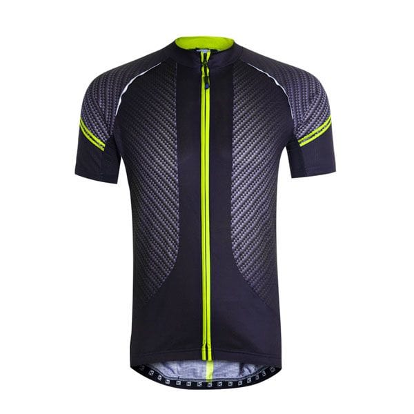 Cycle Tribe Product Sizes Black-Yellow / 2XL Funkier Elite Airlite Short Sleeve Jersey
