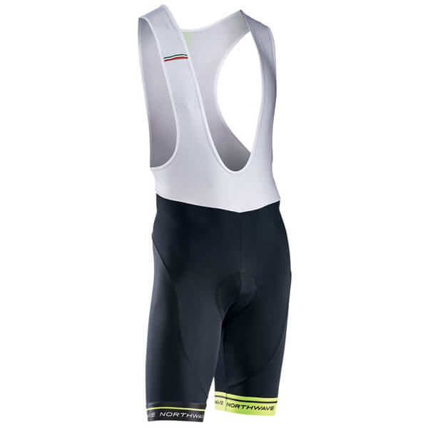 Cycle Tribe Product Sizes Black-Yellow / 2XL Northwave Logo 3 Bib Shorts
