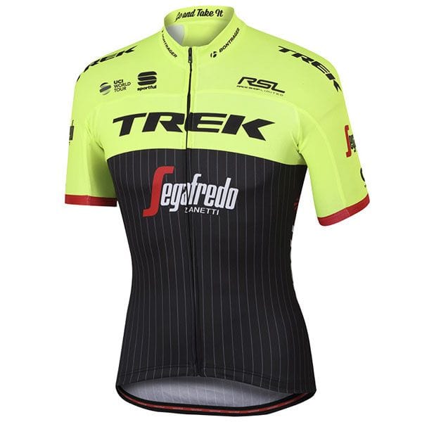 Cycle Tribe Product Sizes Black-Yellow / 2XL Sportful Trek-Segafredo SS Jersey