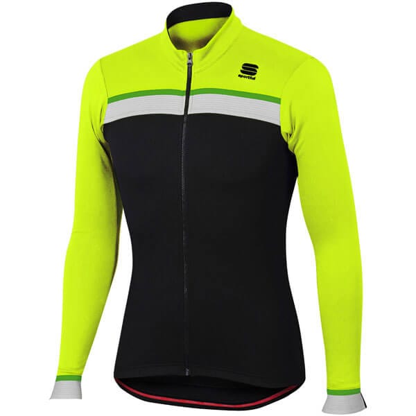 Cycle Tribe Product Sizes Black-Yellow / 3XL Sportful Pista Thermal Long Sleeve Jersey