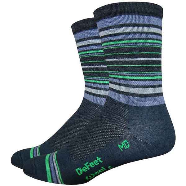 Cycle Tribe Product Sizes Defeet - 2014 Wooleator 5" Cavendish Dress Up Cycling Socks