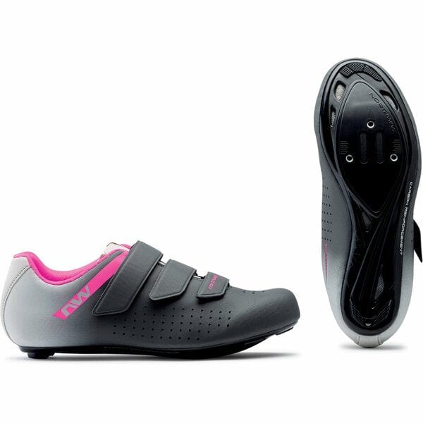Cycle Tribe Product Sizes Northwave Core 2 Women's Road Shoes - Grey/Anthracite