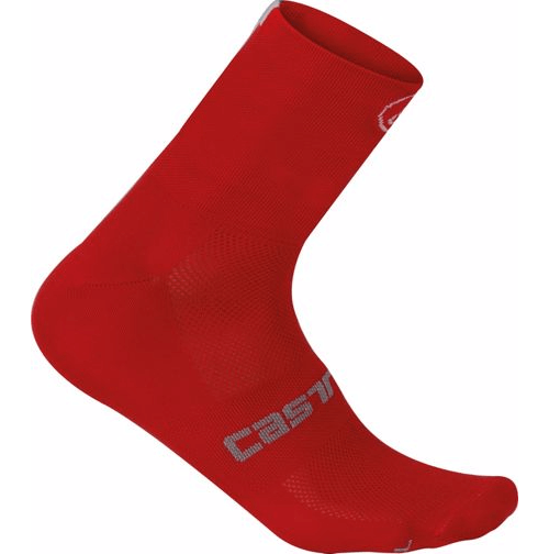 Cycle Tribe Product Sizes Red / 2XL Castelli Quattro 9 Cycling Socks