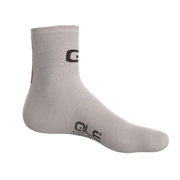 Cycle Tribe Product Sizes White / L Ale Q Skin Medium Cuff Socks