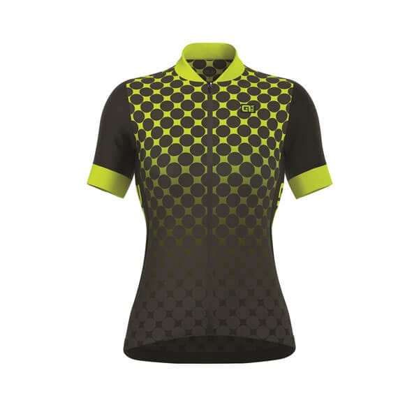 Cycle Tribe Product Sizes Yellow / L Ale Solid Bolas SS Jersey