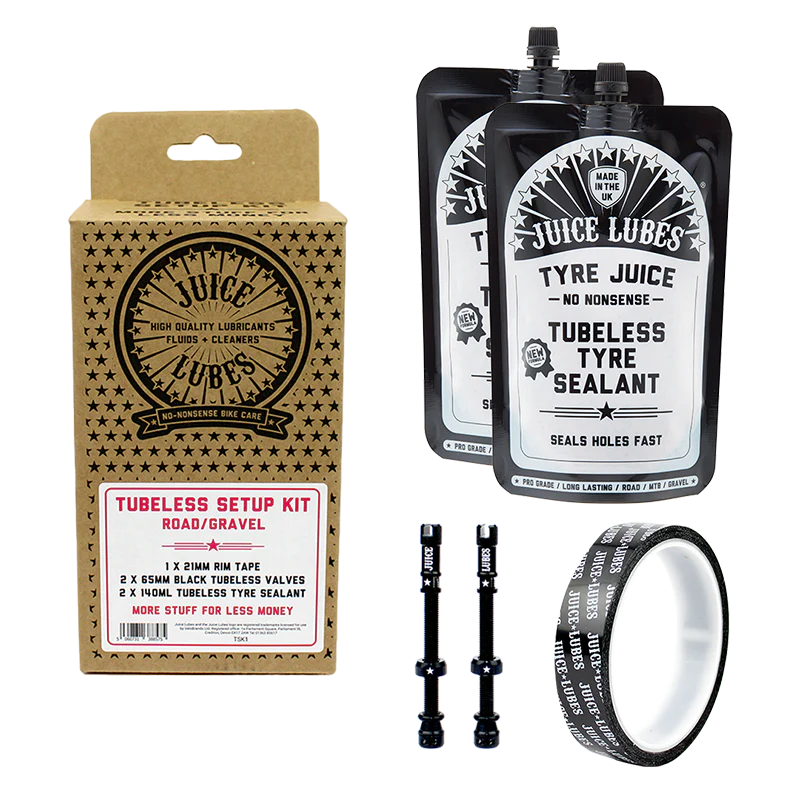 Juice Lube Tubeless SetUp Kit - Road/Gravel