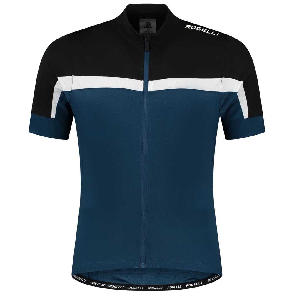 Cycle Tribe Black-Blue / M Rogelli Course Short Sleeve Jersey