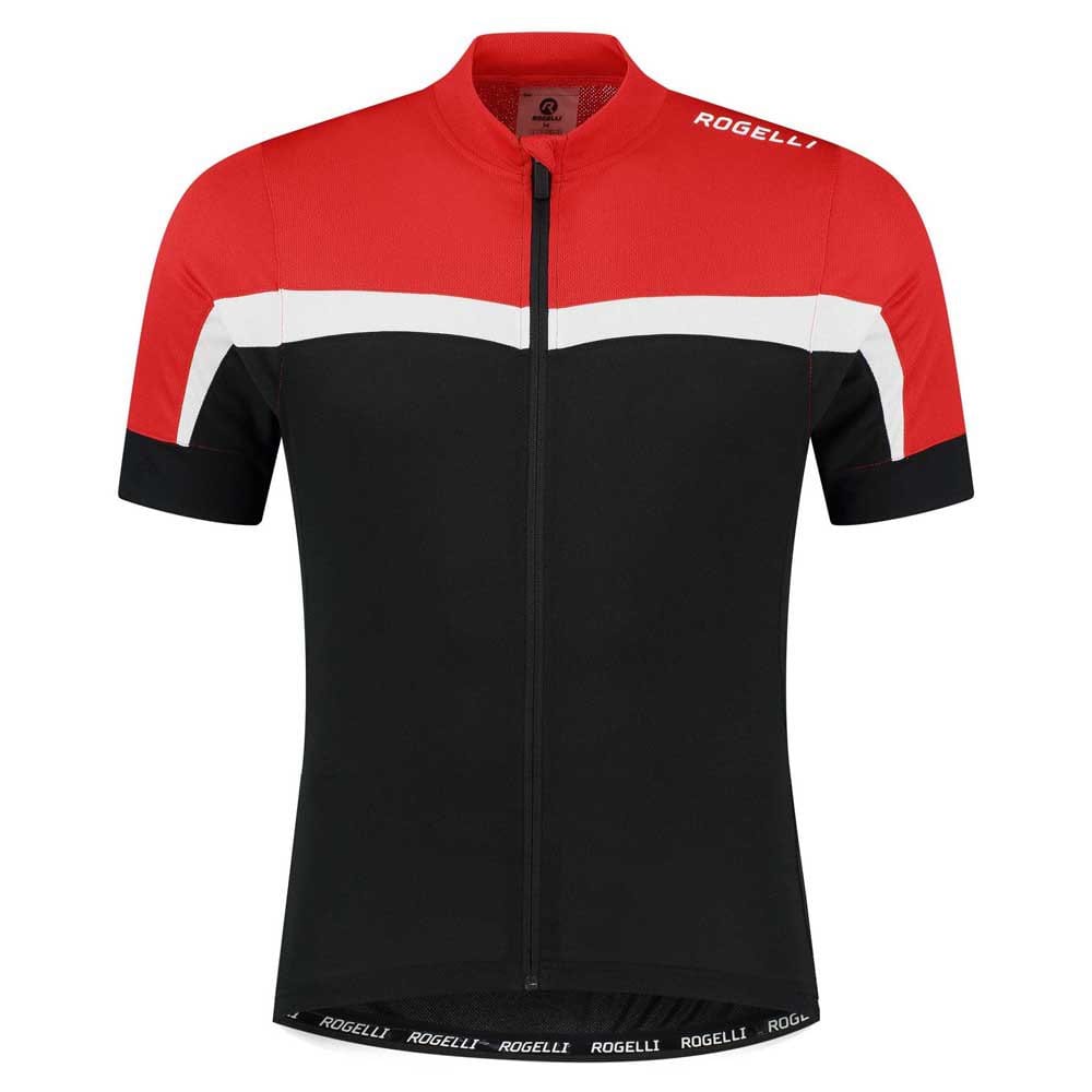 Cycle Tribe Black-Red / L Rogelli Course Short Sleeve Jersey