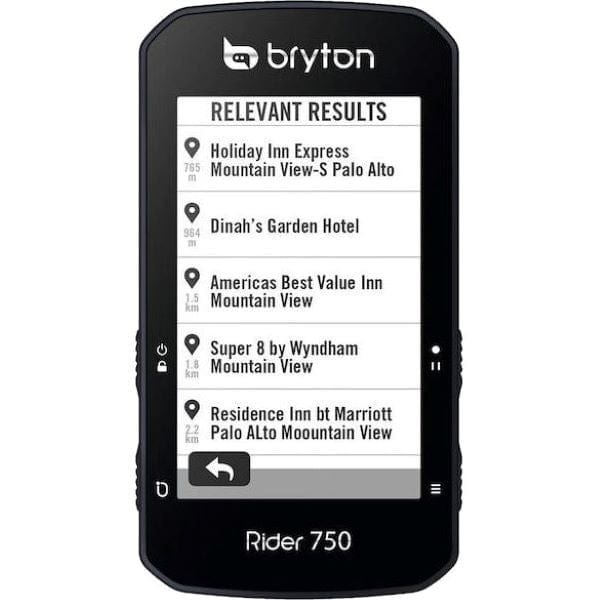 Cycle Tribe Bryton Rider 750 E GPS Cycling Computer