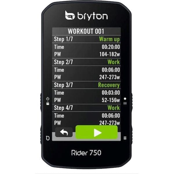 Bryton Rider 750 E GPS Cycling Computer | Cycle Tribe