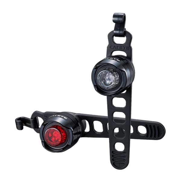 Cycle Tribe Cateye ORB Rechargeable Front & Rear Light Set