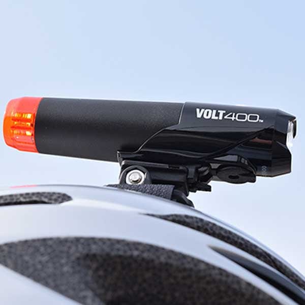 Cycle Tribe Cateye Volt 400 Duplex Front-Rear Helmet USB Rechargeable Light