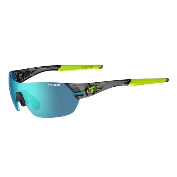Cycle Tribe Colour Black-Blue Tifosi Slice Interchangeable Clarion Blue Lens Sunglasses