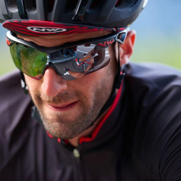 Cycle Tribe Colour Black-Red Northwave Steel Sunglasses