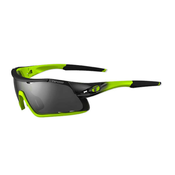 Cycle Tribe Colour Black-Yellow Tifosi Davos Interchangeable Lens Sunglasses