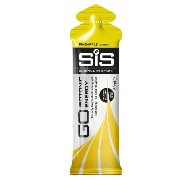 Cycle Tribe Colour Pineapple SiS Go Isotonic Energy Gels 60 ml x 30