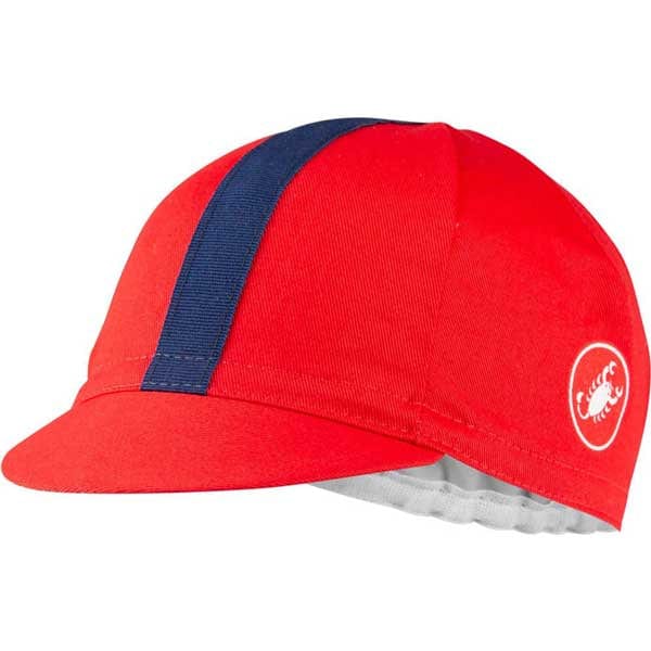 Cycle Tribe Colour Red Castelli Espresso Cycling Cap