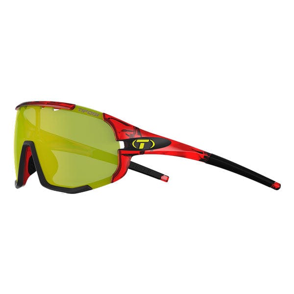 Cycle Tribe Colour Red Tifosi Sledge Interchangeable Clarion Sunglasses