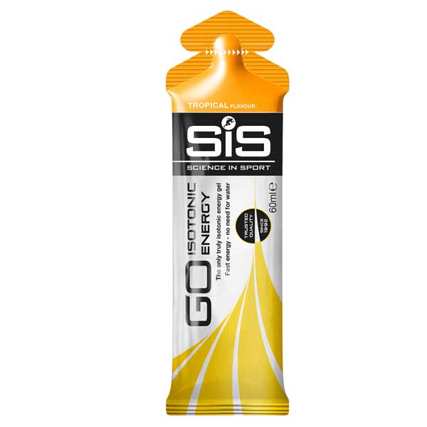 Cycle Tribe Colour Tropical SiS Go Isotonic Energy Gels 60 ml x 30