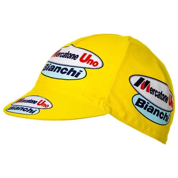 Cycle Tribe Mercatone Uno Bianchi Retro Cycling Cap