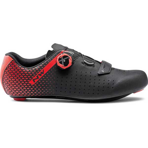 Cycle Tribe Product Sizes Black-Red / Size 46 Northwave Core Plus 2 Road Shoes