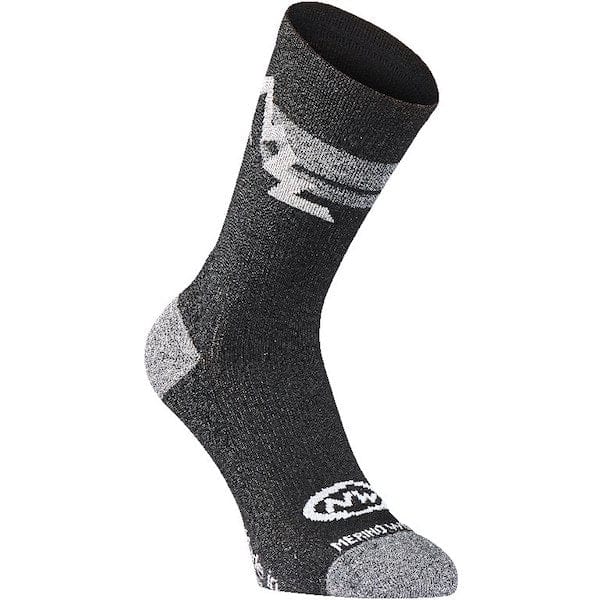 Cycle Tribe Product Sizes Black-White / L Northwave Extreme Winter High Socks