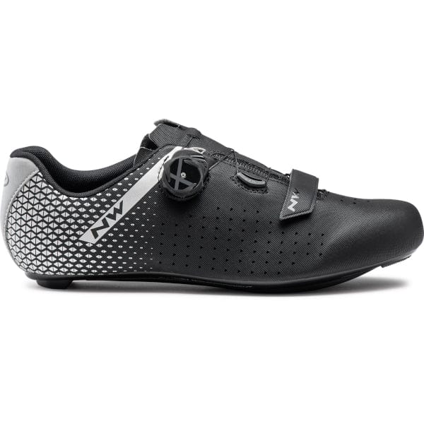 Cycle Tribe Product Sizes Black-White / Size 41 Northwave Core Plus 2 Road Shoes