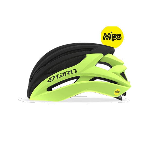 Cycle Tribe Product Sizes Black-Yellow / L Giro Syntax MPIS Road Helmet