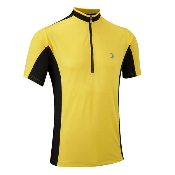 Cycle Tribe Product Sizes Black-Yellow / L Tenn Mens Coolflo SS Jersey