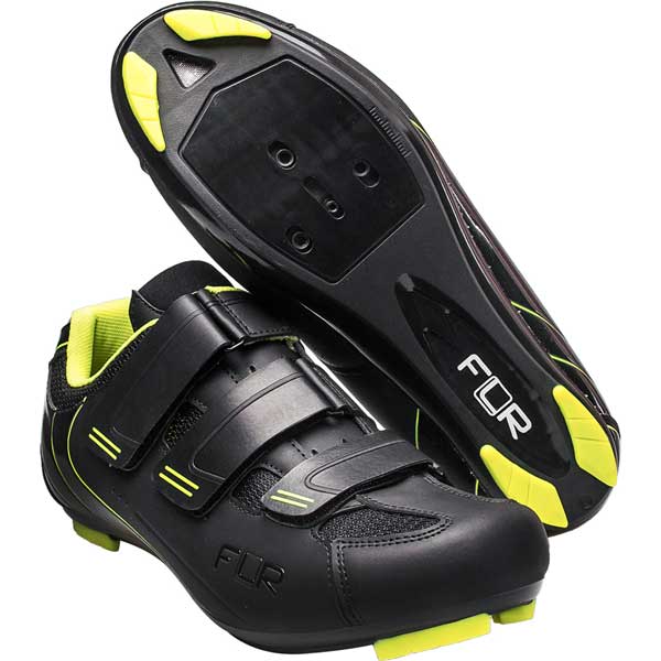 Cycle Tribe Product Sizes Black-Yellow / Size 42 FLR F35 III Road Shoe