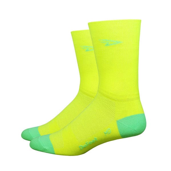 Cycle Tribe Product Sizes Defeet Aireator 5 D Logo Hi-Viz Socks