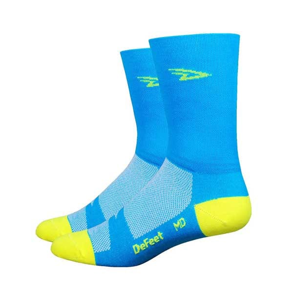 Cycle Tribe Product Sizes Defeet Aireator 5 Neon Socks