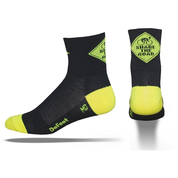 Cycle Tribe Product Sizes Defeet - Aireator Share The Road Cycling Socks