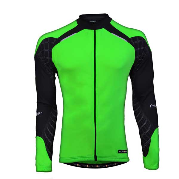 Cycle Tribe Product Sizes Green / S Funkier Force Long Sleeve Jersey