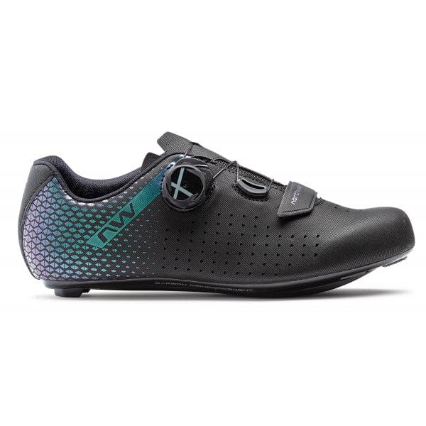 Cycle Tribe Product Sizes Northwave Core Plus 2 Women's Road Shoes - Black/Iridescent
