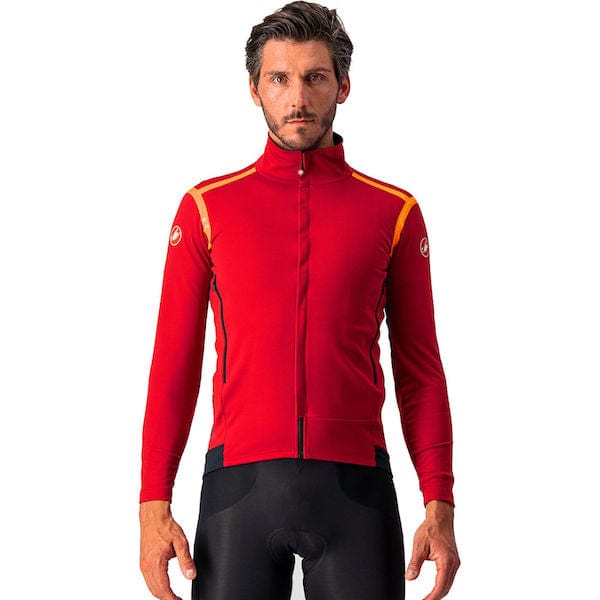 Cycle Tribe Product Sizes Pro Red Orange / S Castelli Perfetto ROS Long Sleeve Jersey