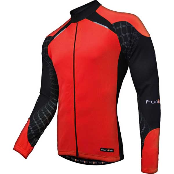 Cycle Tribe Product Sizes Red / L Funkier Force Long Sleeve Jersey