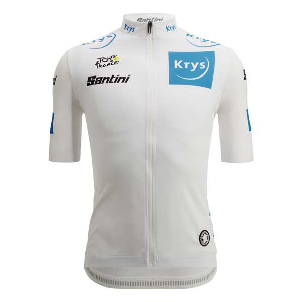 Cycle Tribe Product Sizes S Tour de France 2022 Replica Team Jersey by Santini - White